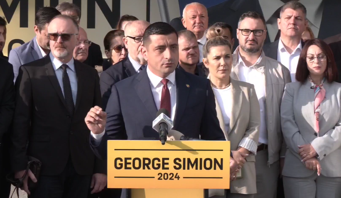 AUR îi pune Elenei Lasconi pe masă MOȚIUNEA și semnăturile  / George Simion: Luni poate fi citită și miercuri votată