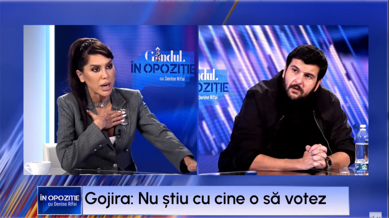 Gojira pledează pentru o DEZBATERE televizată a candidaților la președinție: „E imperios necesar”
