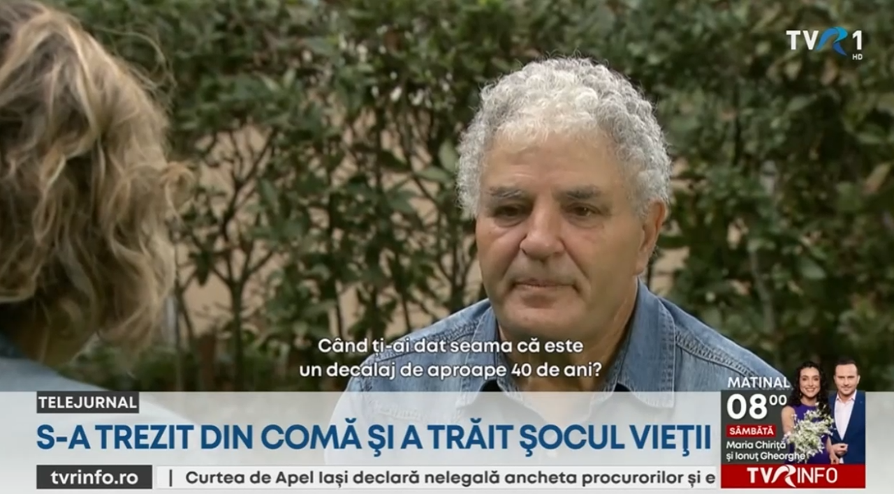Un italian de 60 de ani a trăit șocul vieții când s-a trezit din comă: credea că are 24 de ani și că este logodit cu o tânără de 19 ani