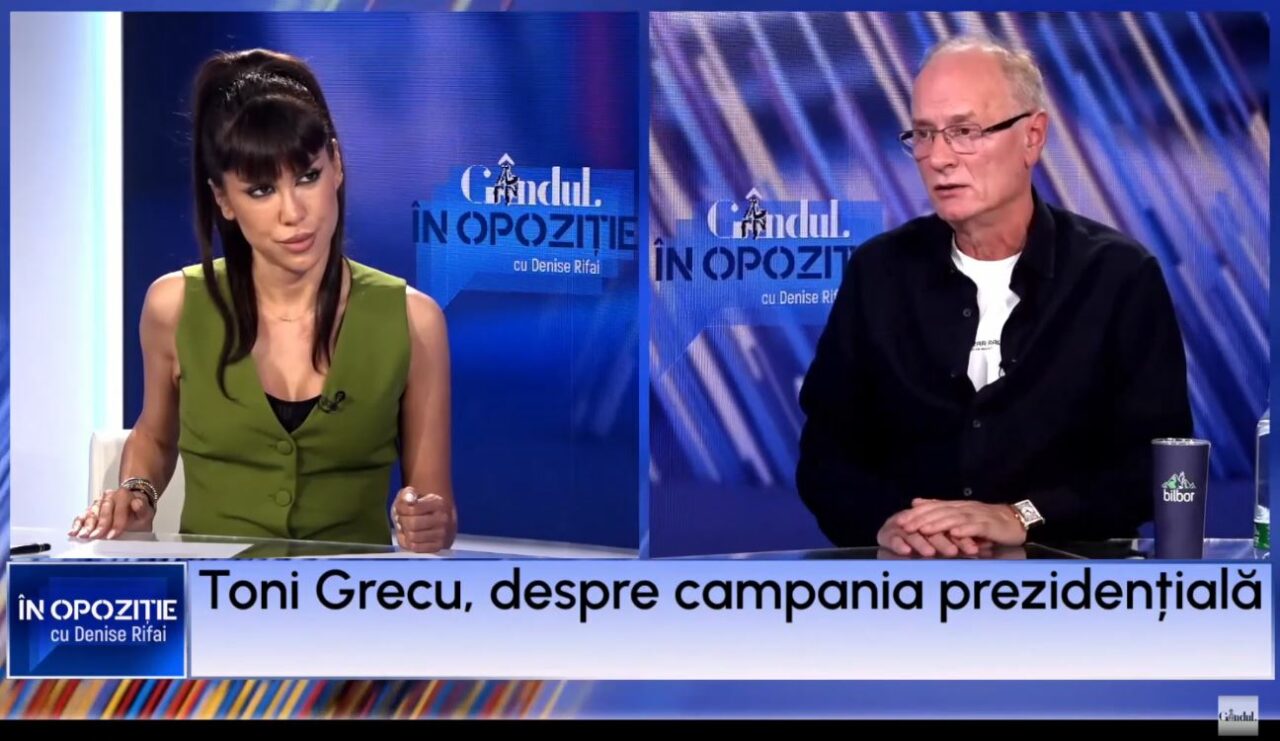 Toni Grecu, despre cine va fi președintele României: „Oricine, dar nu Simion”