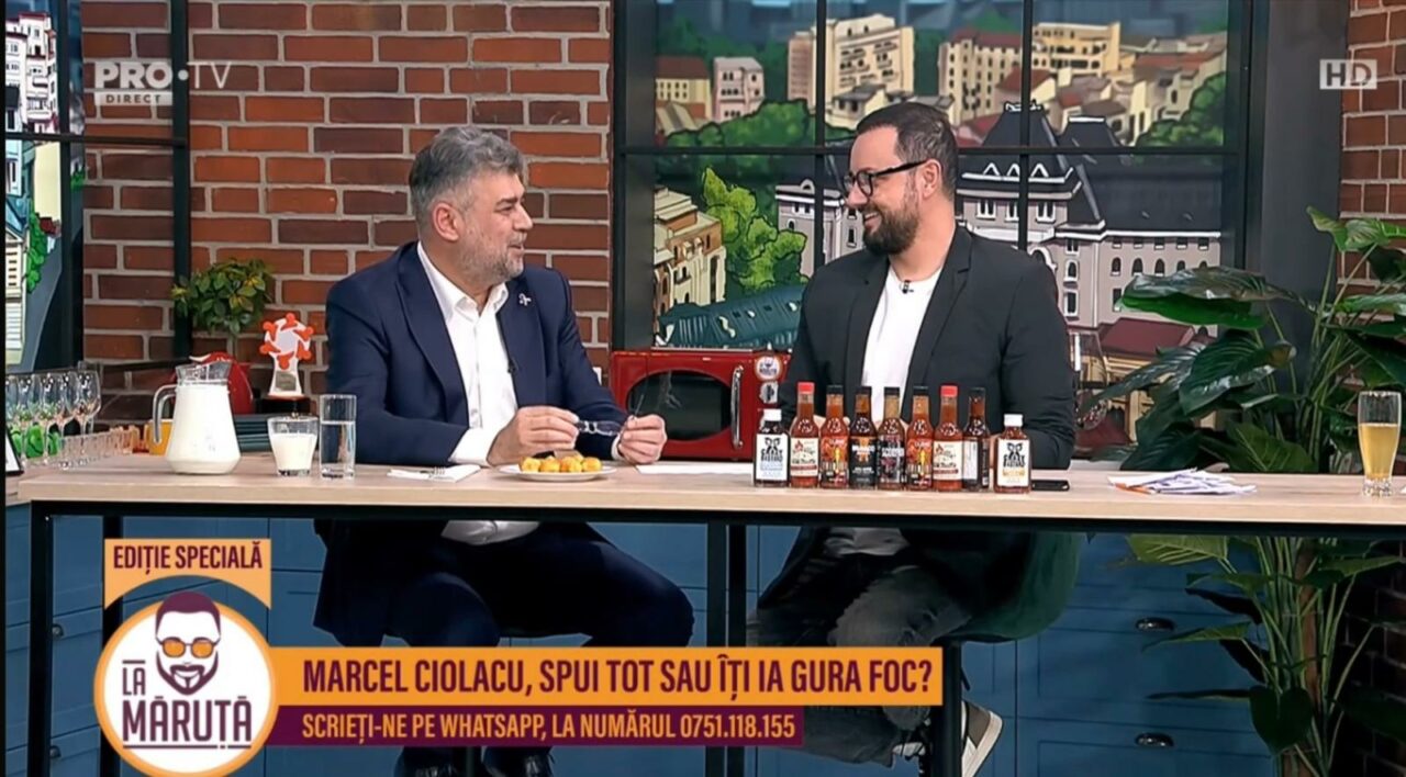 Nominalizarea lui Marcel CIOLACU pentru „Ministerul Comediei”: Lucian Romașcanu spune cele mai bune glume