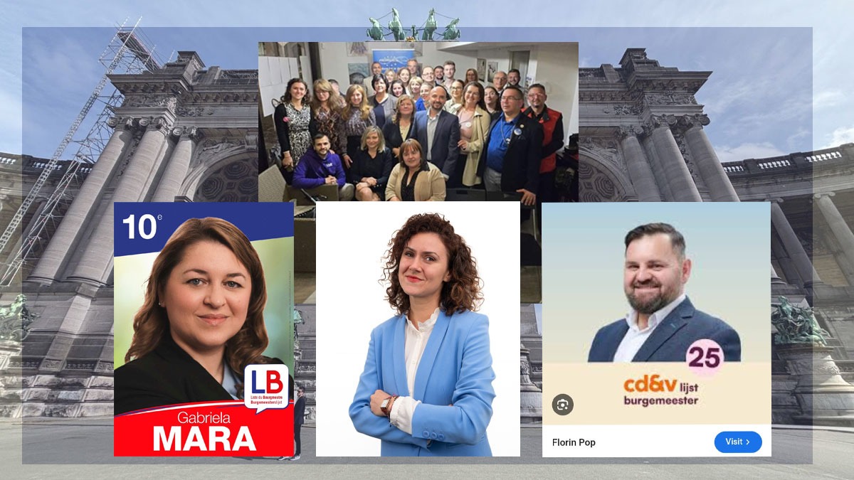 Zeci de români candidează la ALEGERILE locale din BELGIA. Cine sunt candidații care vor să reprezinte comunitatea românească în administrația belgiană