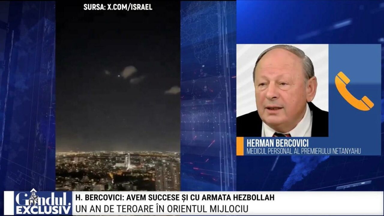 Herman Bercovici „i-a ascuns” lui Bibi Netanyahu DERAPAJUL atisemit al Dianei Șoșoacă: „Cei care fac gălăgie acum vor dispărea”