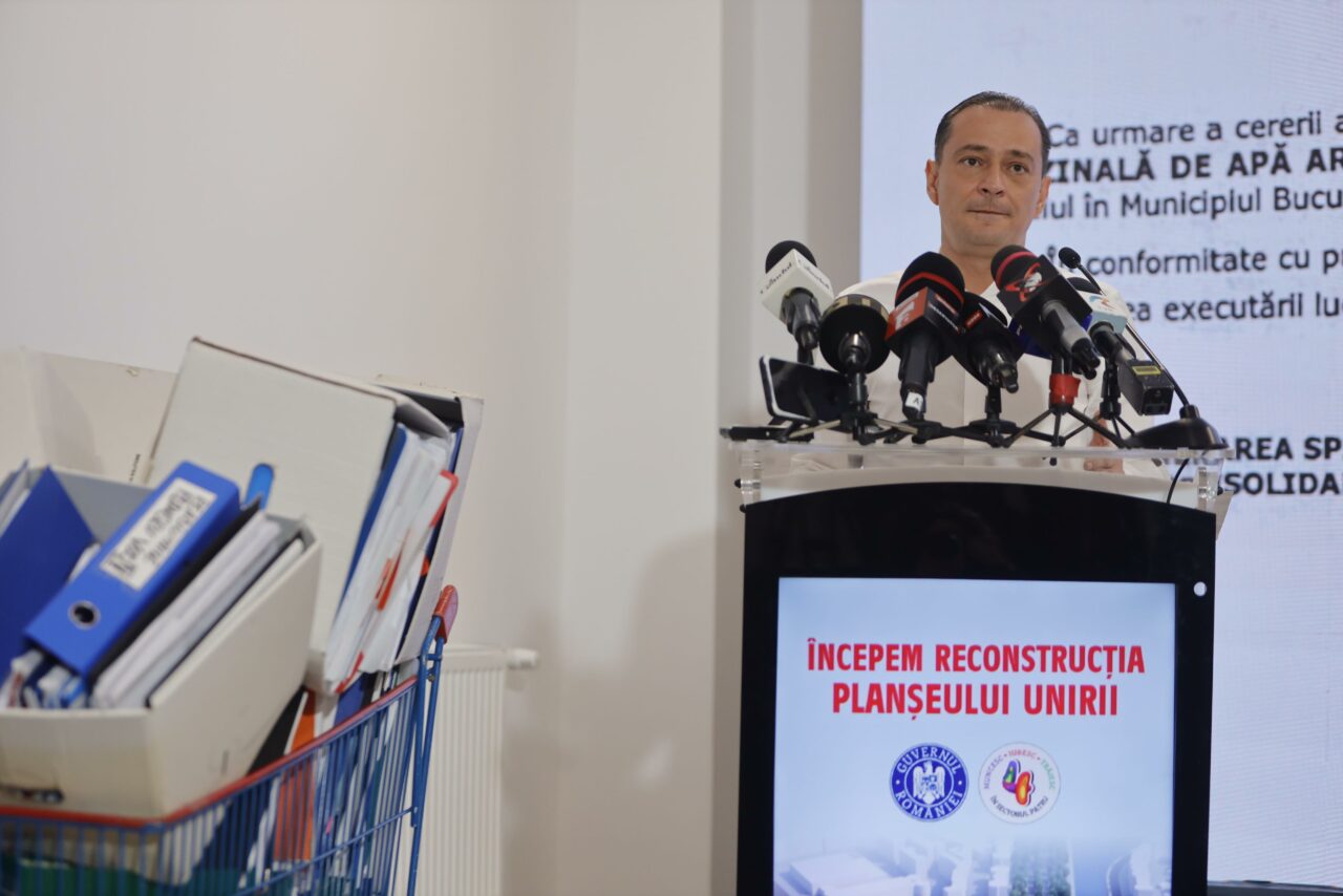 Daniel Băluță, despre lucrările de la Planșeul Unirii: „Am început să punem în siguranță centrul Bucureștiului”