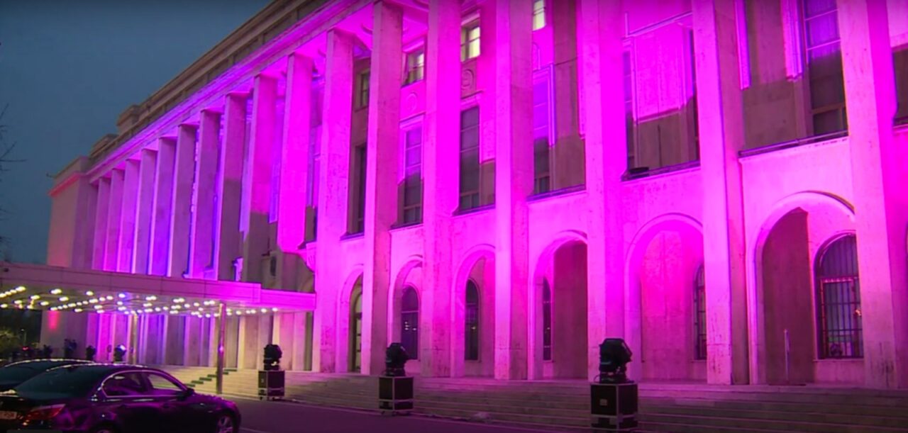 Palatul VICTORIA va fi luminat în roz și bleu/ GUVERNUL se alătură campaniei dedicată părinților cu copii DECEDAȚI- „Ziua Părinților de Îngeri”