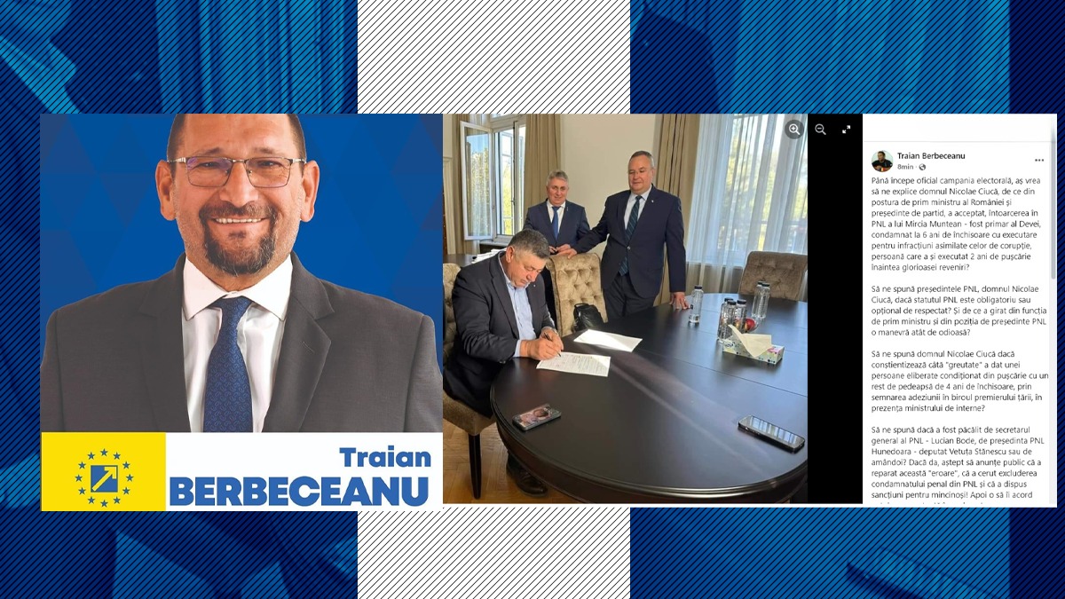 RĂZBOI în PNL/Traian BERBECEANU: Să ne spună dl. Nicolae Ciucă dacă conștientizează câtă „greutate” a dat unei persoane ELIBERATE condiționat