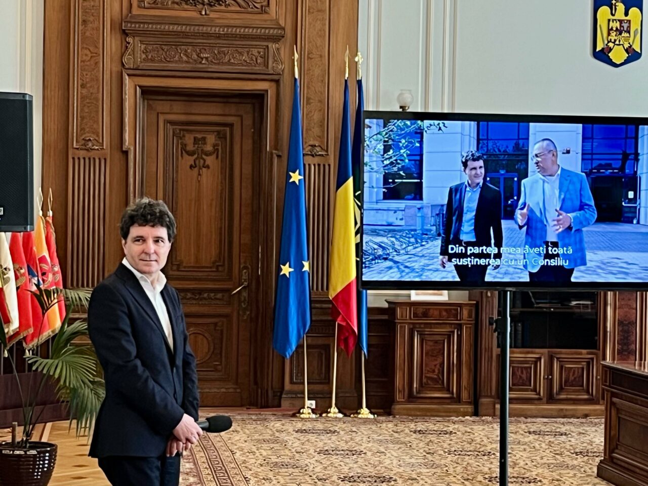Primarul general spune că trenul METROPOLITAN este fezabil în nordul Capitalei, pe termen mediu. Nicușor Dan: „Sunt optimist că o să îl facem”