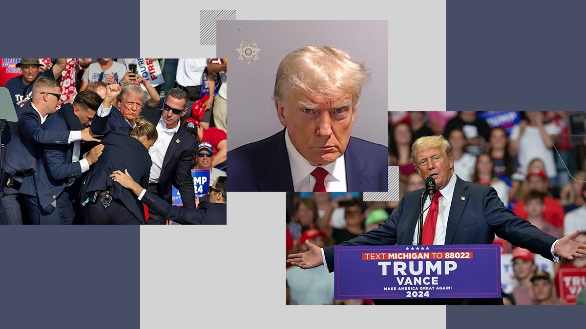 Donald TRUMP: Candidatul care jonglează între INSTANȚE de judecată și tentative de ASASINAT, cu zâmbetul pe buze