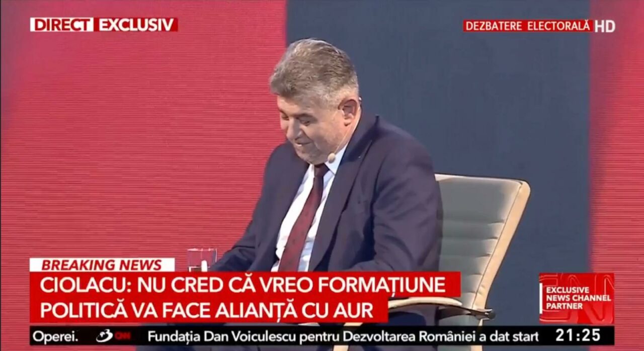 Marcel Ciolacu semnează în direct: „NU am să desemnez un prim-ministru din partea partidului AUR”