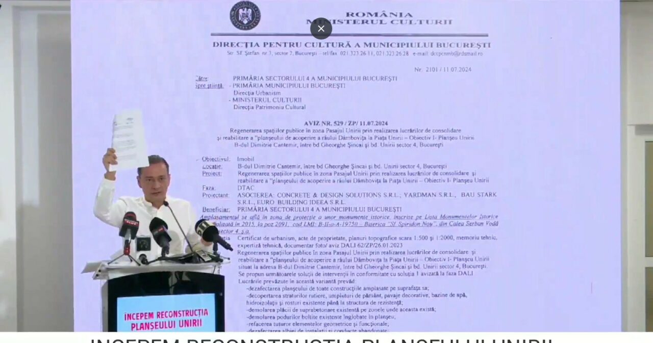 Daniel BĂLUȚĂ prezintă dovezi care demontează afirmațiile primarului GENERAL: Domnul Nicușor Dan spune, el însuși, că este o urgență