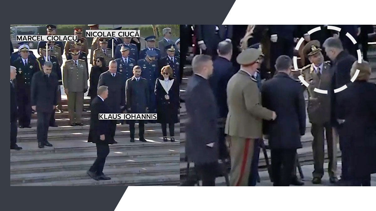 Nicolae Ciucă pune supărarea mai PRESUS de funcție. Șeful Senatului l-a lăsat pe Marcel Ciolacu să discute cu militarii. Imaginile spun totul