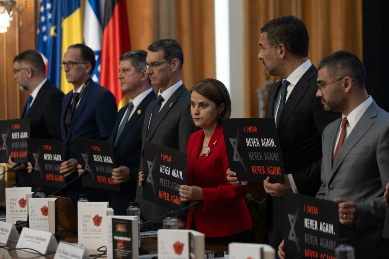 Victimele atacului terorist din 7 octombrie 2023, COMEMORATE în Parlamentul României