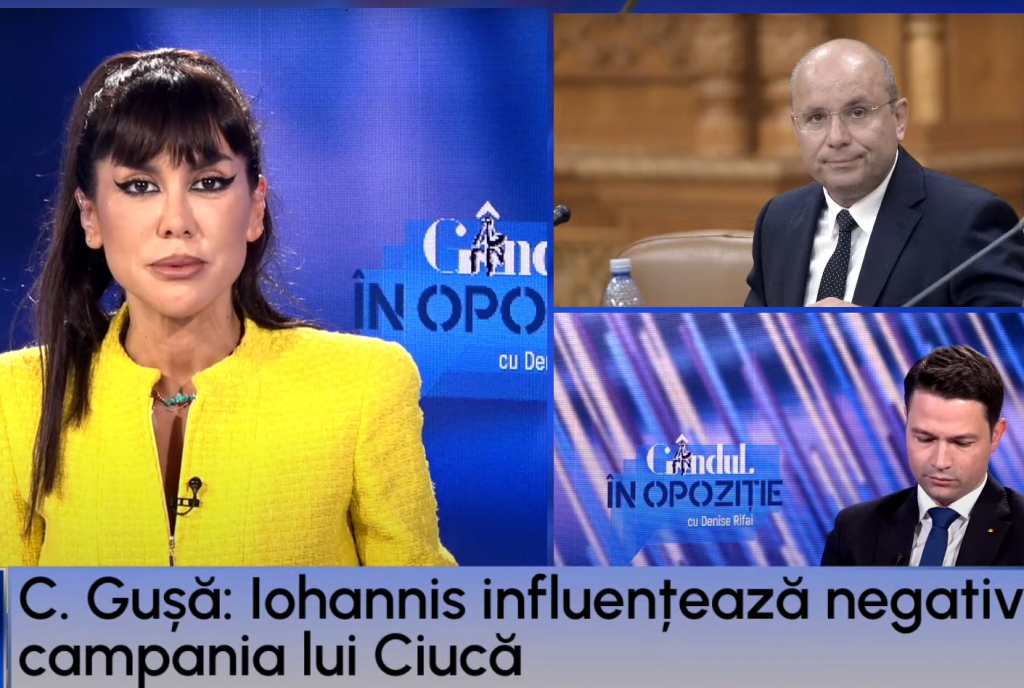 Cozmin Gusă: „Klaus Iohannis influențează foarte NEGATIV campania lui Nicolae Ciucă”