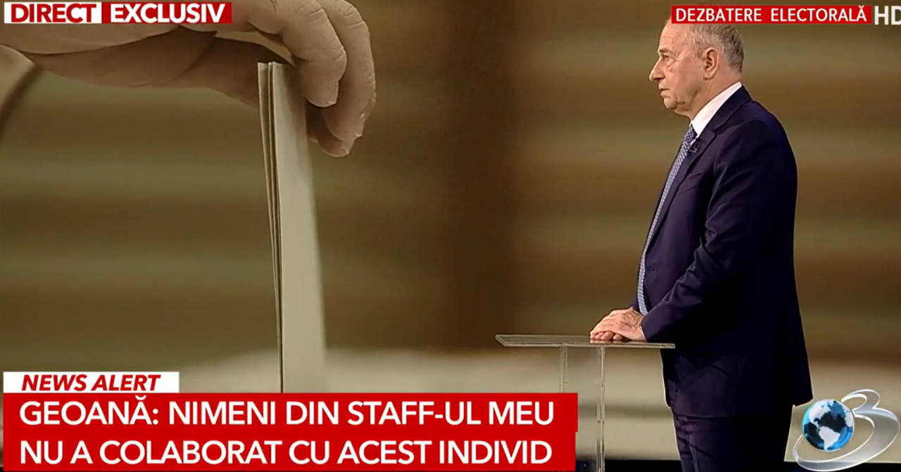 Electoratul va afla după campania electorală cine sunt SPONSORII lui Mircea GEOANĂ/”Nu vreau să-i expun pe acești oameni”