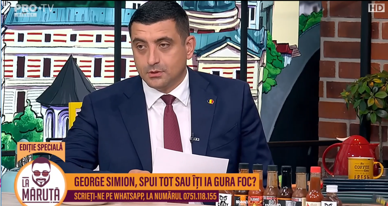 Diana Șoșoacă sau Claudiu Târziu? George Simion, întrebat pe cine ar salva dacă barca sa ar fi atacată de rechini: „E simplu!”