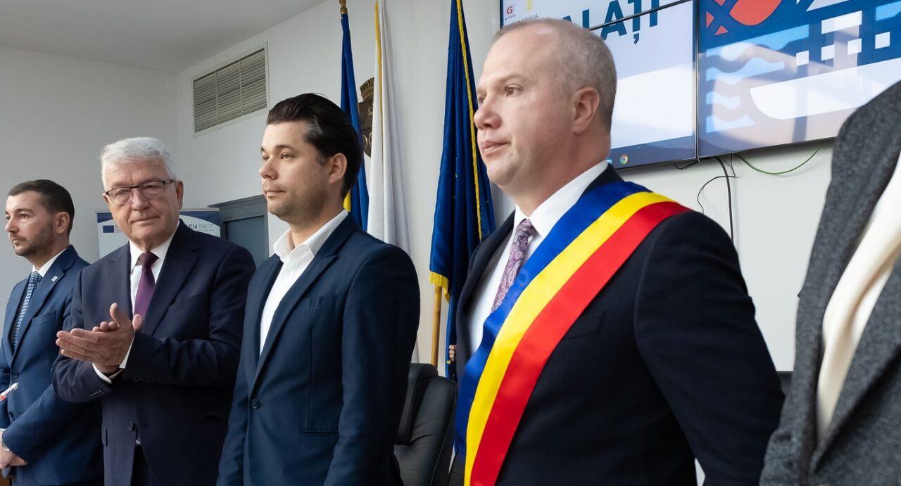 Ionuţ Pucheanu a depus jurământul pentru al TREILEA mandat de primar la Galați: ,,Interesul tuturor gălățenilor este mai presus de orice”