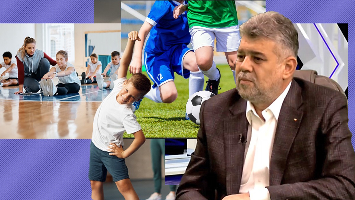 Reacția premierului Ciolacu când a aflat că se face o singură oră de SPORT pe săptămână în școli: „România educată”