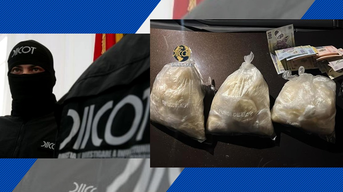 Trei cehi, o ucraineană şi o slovacă, prinşi în flagrant cu circa 1,6 kilograme de metamfetamină.  Made in România, drogurile erau pentru export