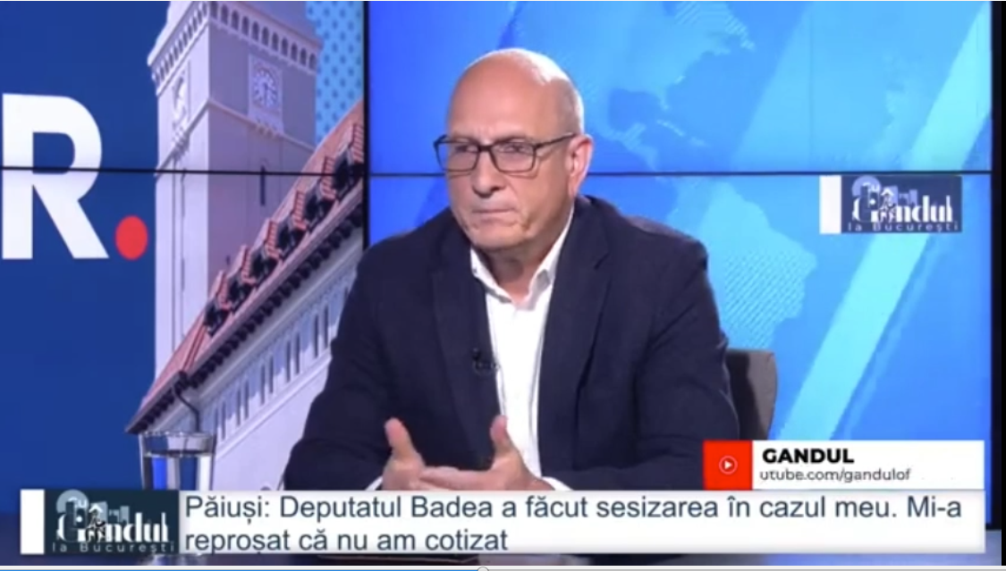 Oliver Păiuși, despre suspendarea sa: „Totul era făcut din scurt și a fost foarte bine gândită treaba”