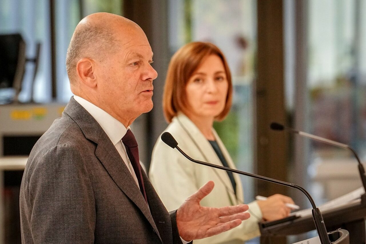 Olaf Scholz a discutat cu Maia Sandu /GERMANIA susține eforturile Republicii Moldova de respingere a ingerințelor ruse