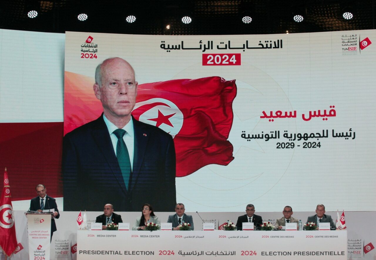 Președintele tunisian Saied a fost REALES. Opozanții contestă validitatea alegerilor