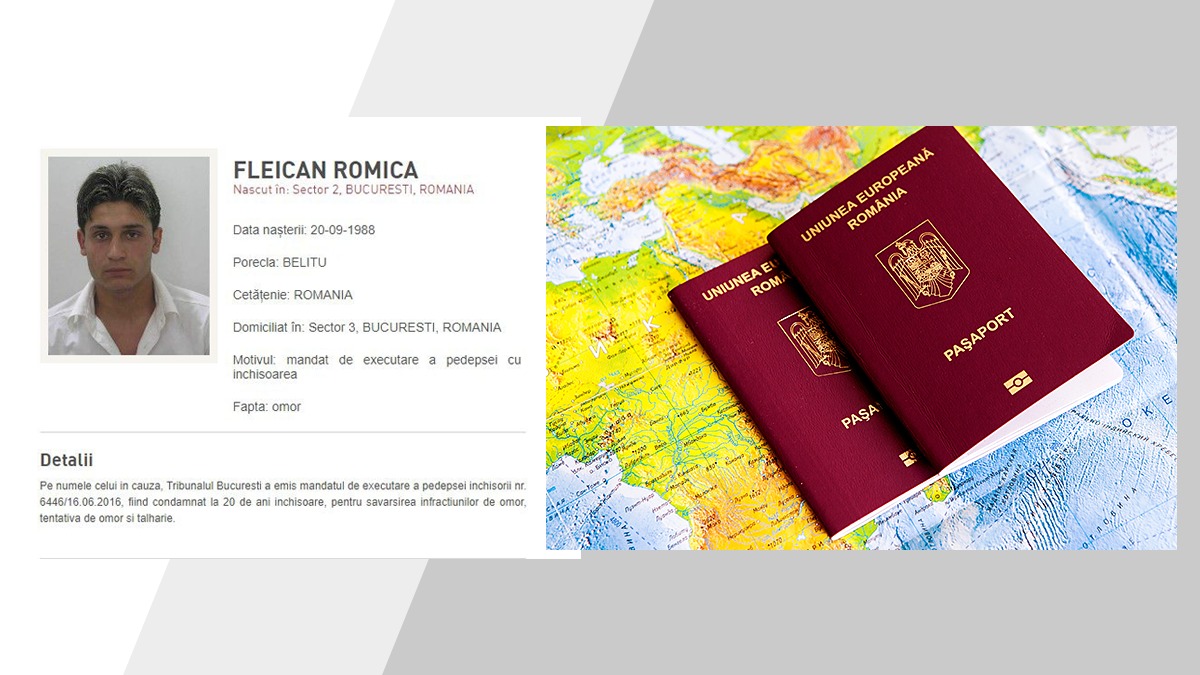 După 16 ani, criminalul Romică Fleican, din categoria MOST WANTED, va fi repatriat în pușcăriile din România