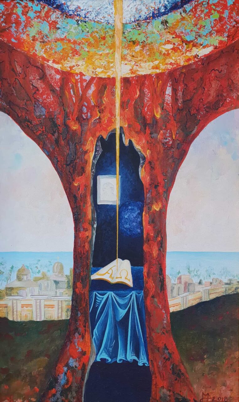Mariana Cîmpeanu, expoziție de pictură „Dincolo de timp – Arta ca identitate”, la Galeria Romană