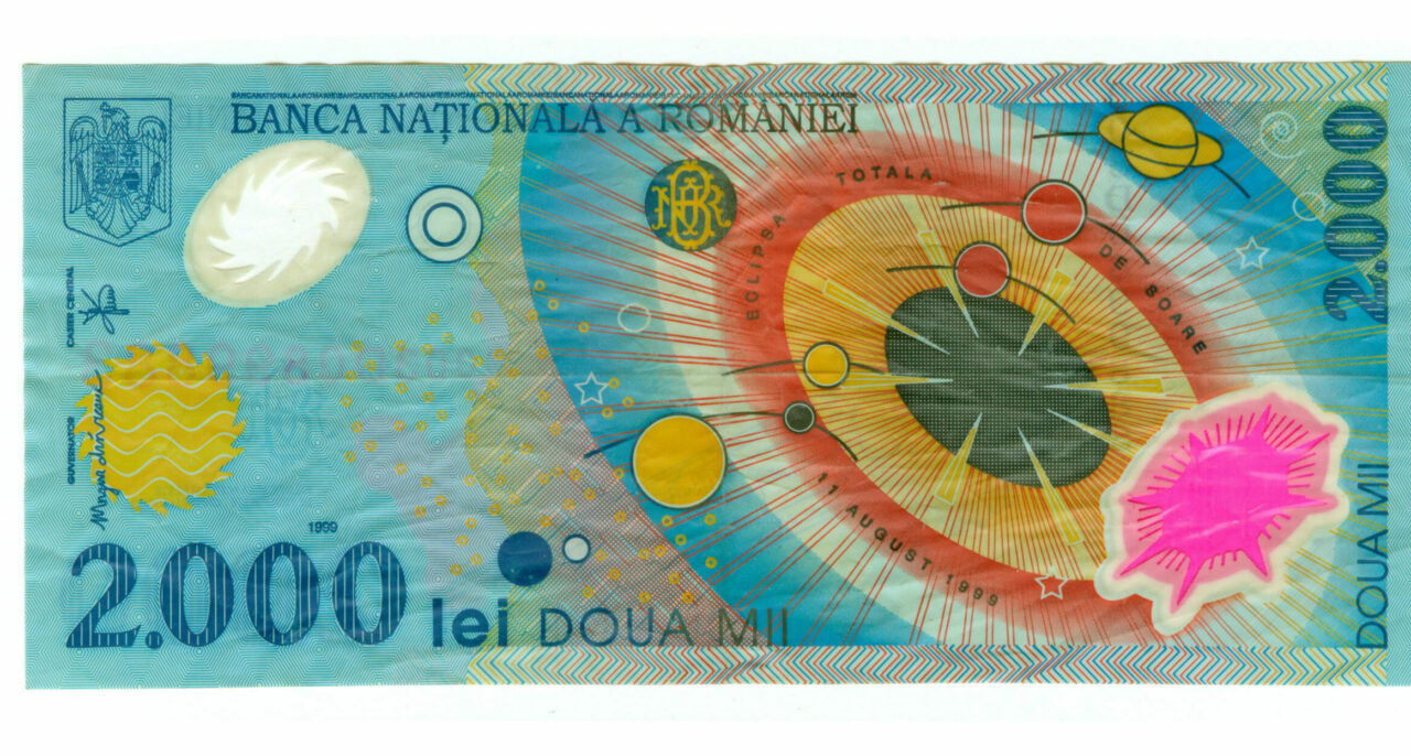 Prețul ireal cerut pentru o bancnotă de 2.000 de lei cu Eclipsa de Soare din 1999. Era considerată o RARITATE