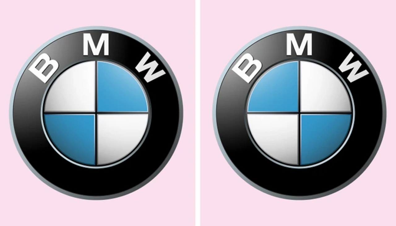 TEST IQ | Care dintre cele 2 logo-uri BMW este cel corect?