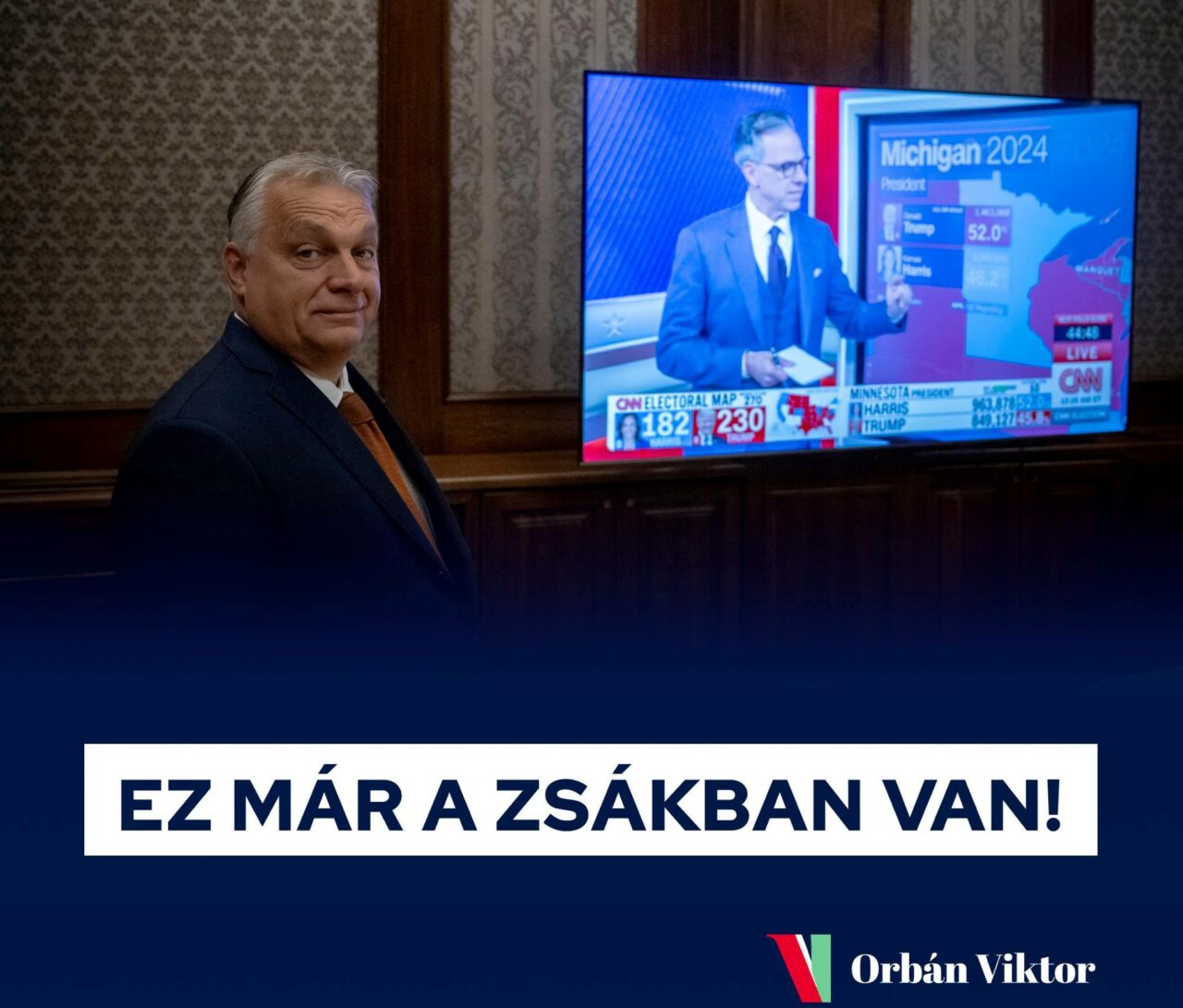 Cum a reacționat Viktor ORBAN la aflarea rezultatului alegerilor din Statele Unite. „În drum spre o victorie frumoasă”
