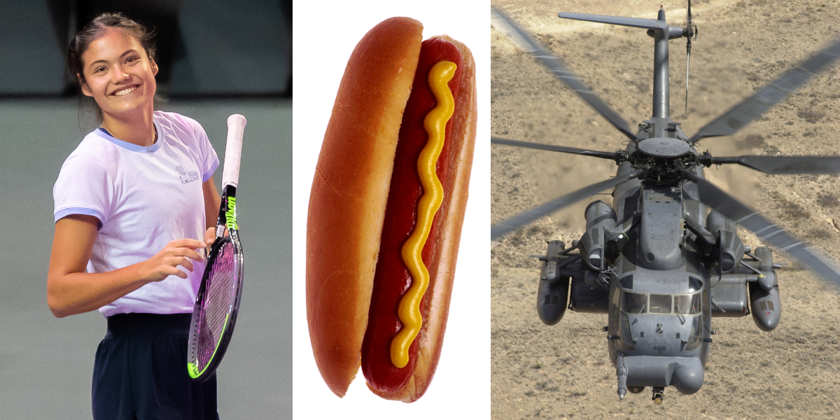 13 NOIEMBRIE, calendarul zilei: Emma Răducanu împlinește 22 de ani/ Este inventat „hot dog”-ul/ Este efectuat primul zbor din lume cu un elicopter