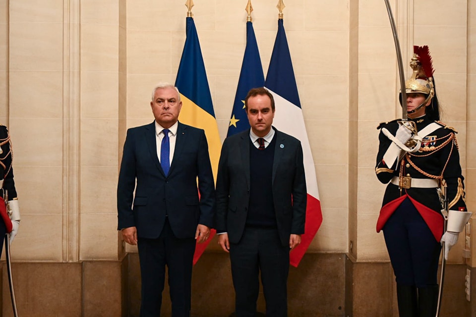 Angel Tîlvăr, după întâlnirea cu omologul francez: România sprijină Franța în cadrul Grupului de Luptă de la CINCU