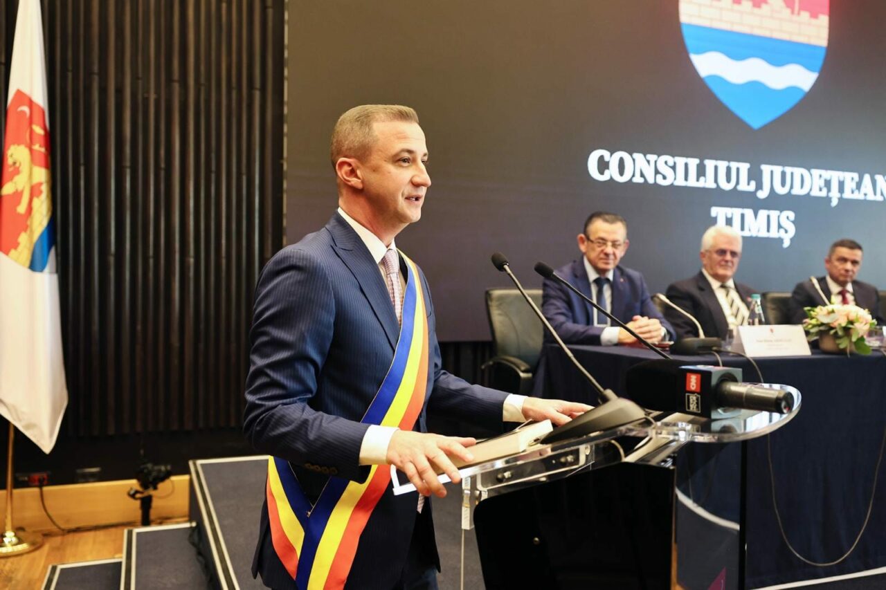 Alfred Simonis, MESAJ la preluarea mandatului: Colaborarea între Primăria Timișoara și Consiliul Județean este obligatorie