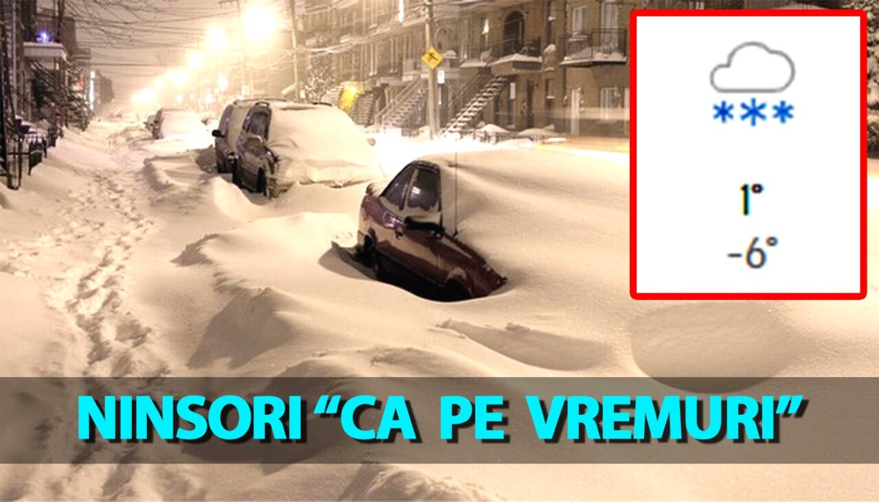 Meteorologii ACCUWEATHER anunță o lună decembrie „ca pe vremuri” în România. Ce temperaturi vor fi în București
