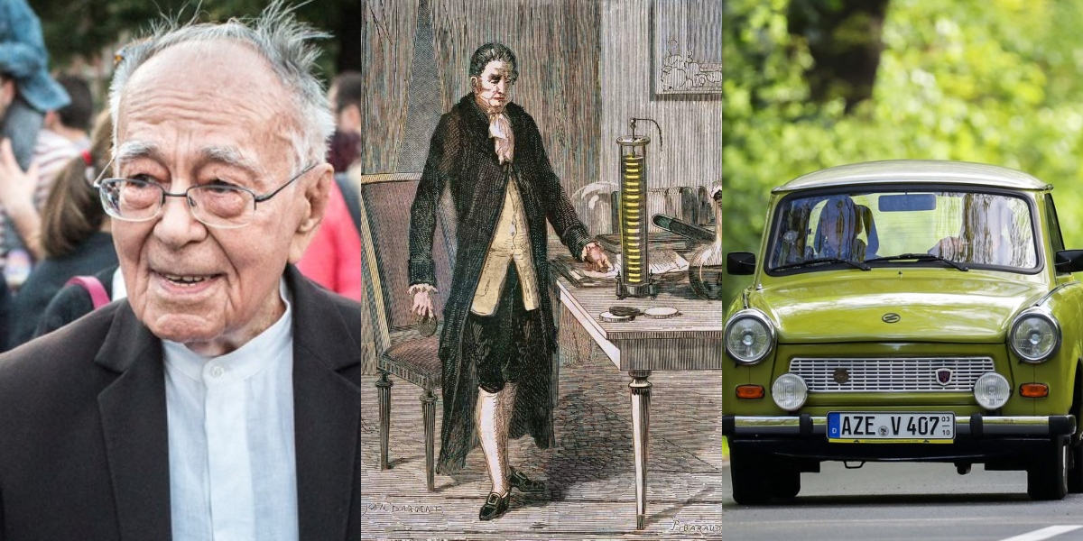 7 NOIEMBRIE, calendarul zilei: Se naște Mihai Șora / Este prezentată prima baterie electrică / Primul Trabant iese de pe linia de asamblare