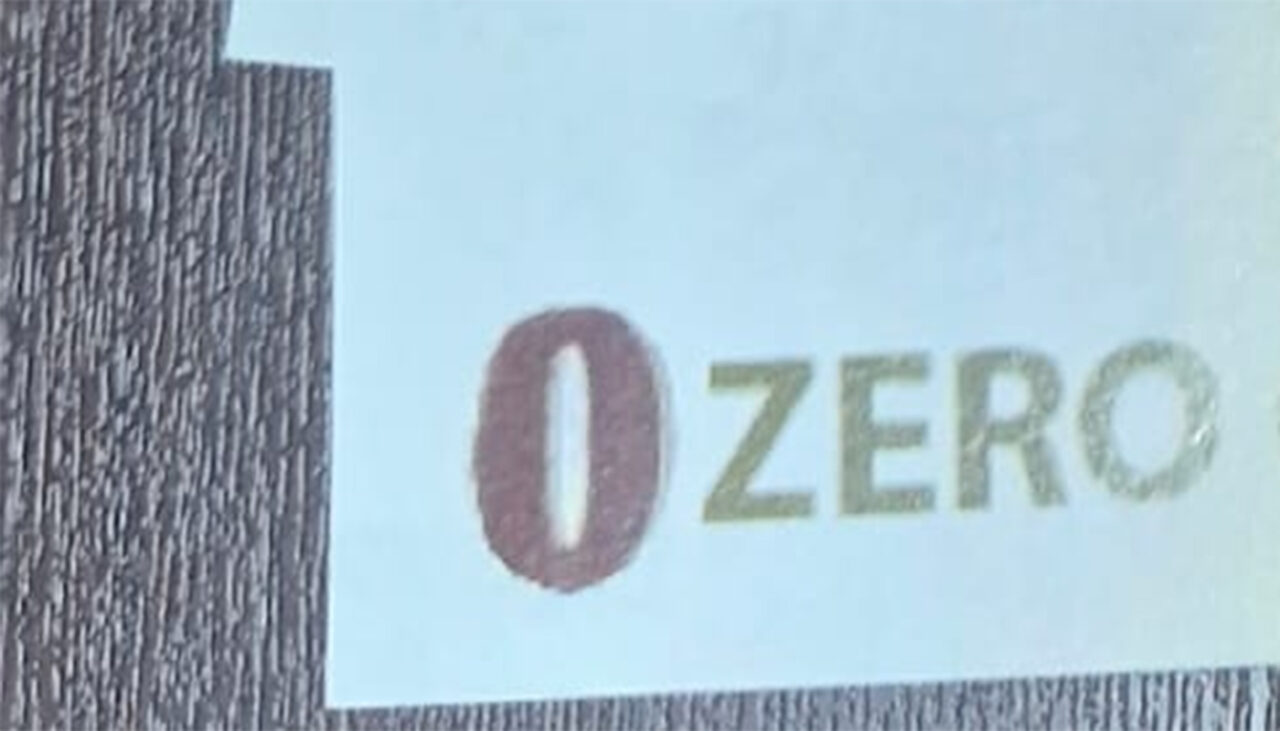 Orașul din România în care a apărut bancnota de „zero lei”. Cum arată
