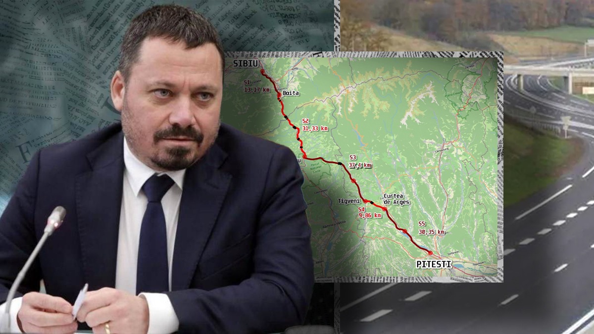Ionel Scrioșteanu, despre Autostrada Pitești-Sibiu:”Suntem cu zece luni înainte de TERMENUL contractat. Va fi gata în 2028″