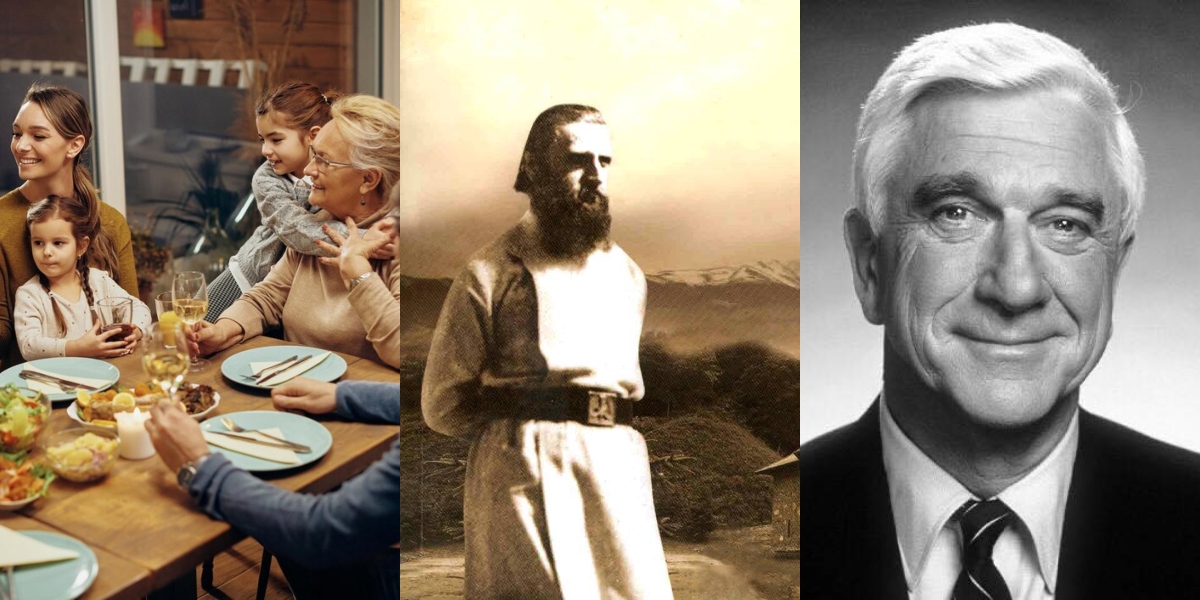 28 NOIEMBRIE, calendarul zilei: Thanksgiving Day (Ziua Recunoștinței) / Se sting Arsenie Boca și Leslie Nielsen