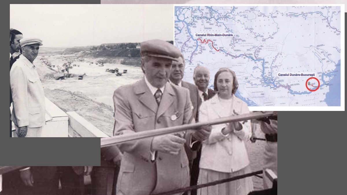 Când devine realitate CANALUL DUNĂRE-BUCUREȘTI, început de Ceaușescu și oprit în 1990. Marele proiect neterminat din comunism așteaptă acord de mediu