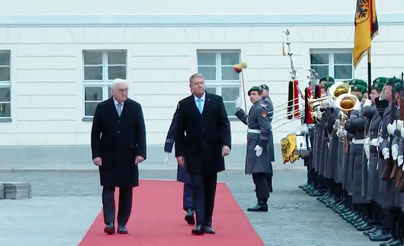 Iohannis și Steinmeier: Parteneriate solide pentru securitatea Europeană