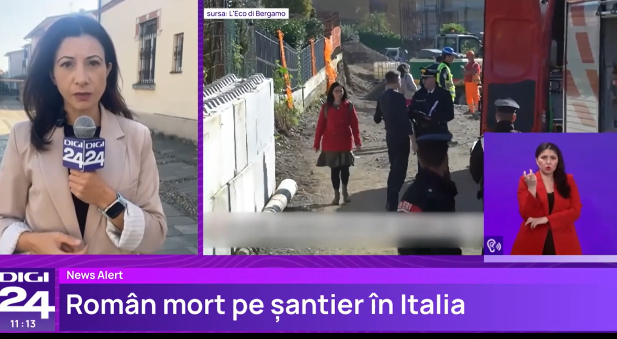 TRAGEDIE în Italia. Un roman a fost victima unui accident mortal, după ce un zid s-a prăbușit peste el