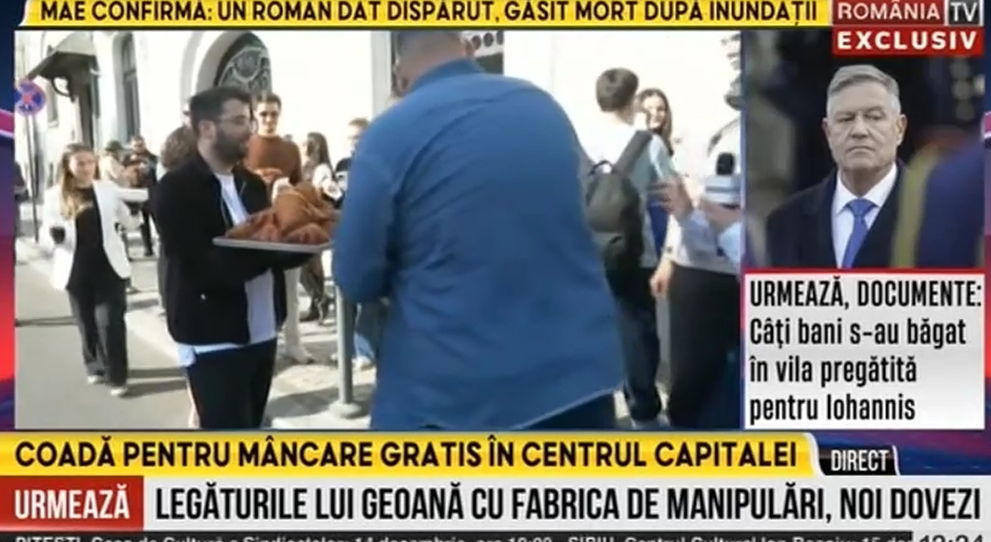 Locul din București unde se dă mâncare GRATIS. Oamenii stau la coadă, de la primele ore ale dimineții