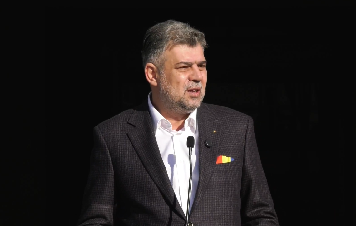 Premierul Marcel Ciolacu: Toată lumea vorbeşte de deficitul din PIB / După agricultură şi fotbal, devenim specialişti şi în DEFICIT