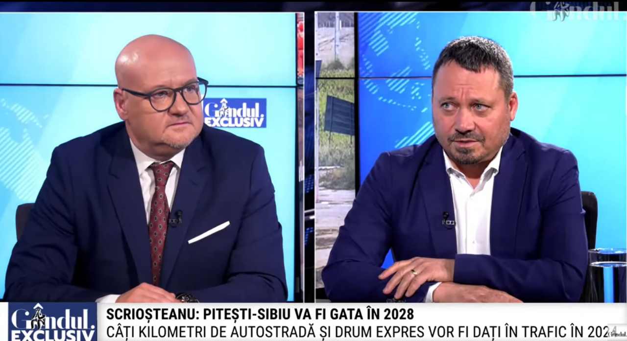 Ionel Scrioșteanu:”Vom da în trafic cel puțin 200 kilometri de autostradă și drum expres până în 2028″