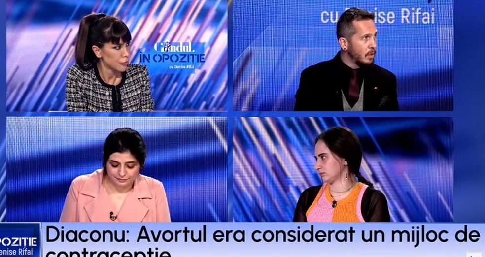 Gabriel Diaconu: „România e pe primul loc în Uniunea Europeană în ceea ce privește GRAVIDE sub 18 ani”