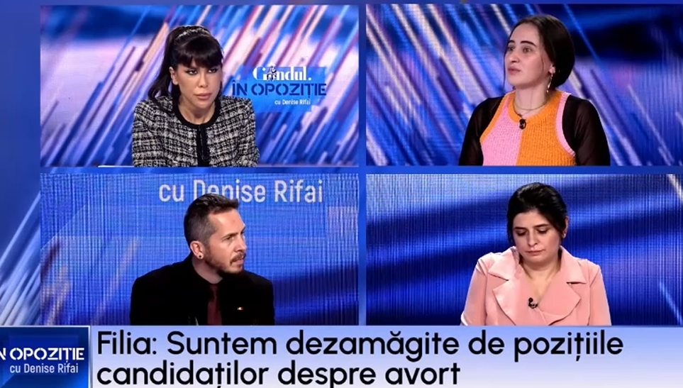 Andrada CILIBIU: „Noi nu o judecăm pe femeia care face întrerupere de sarcină”