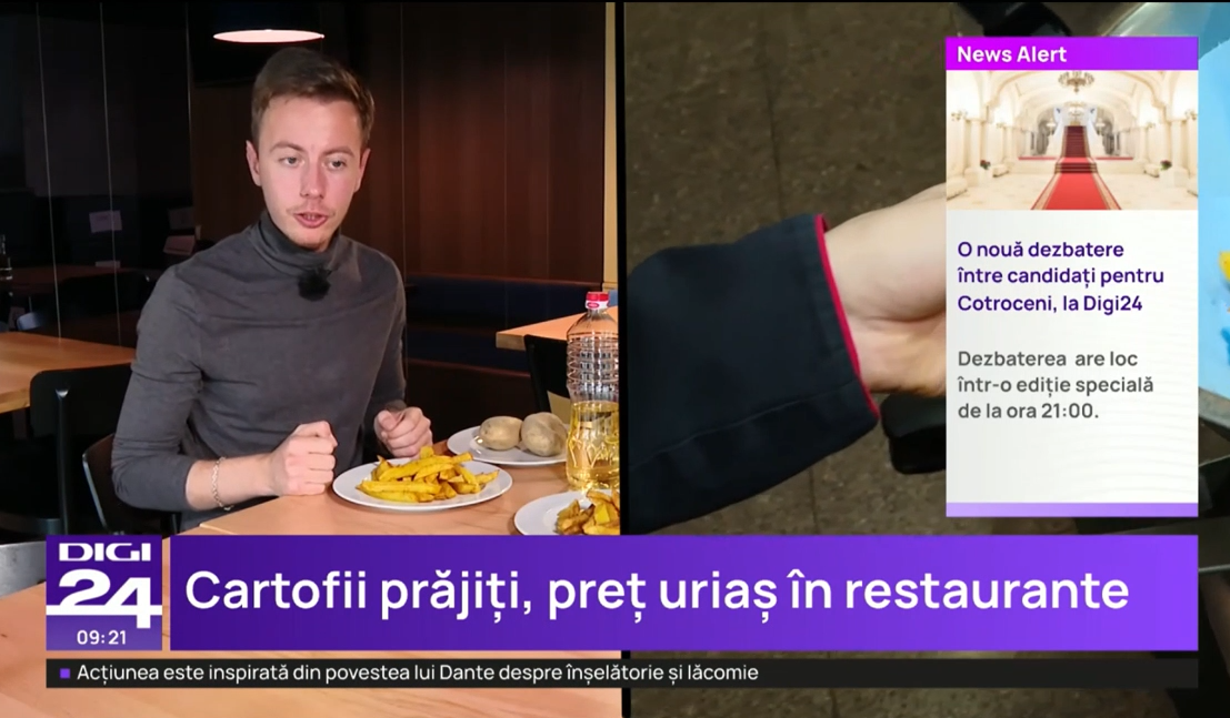 Prețul URIAȘ la care au ajuns cartofii serviți în restaurante. Iată cât costă acum o porție