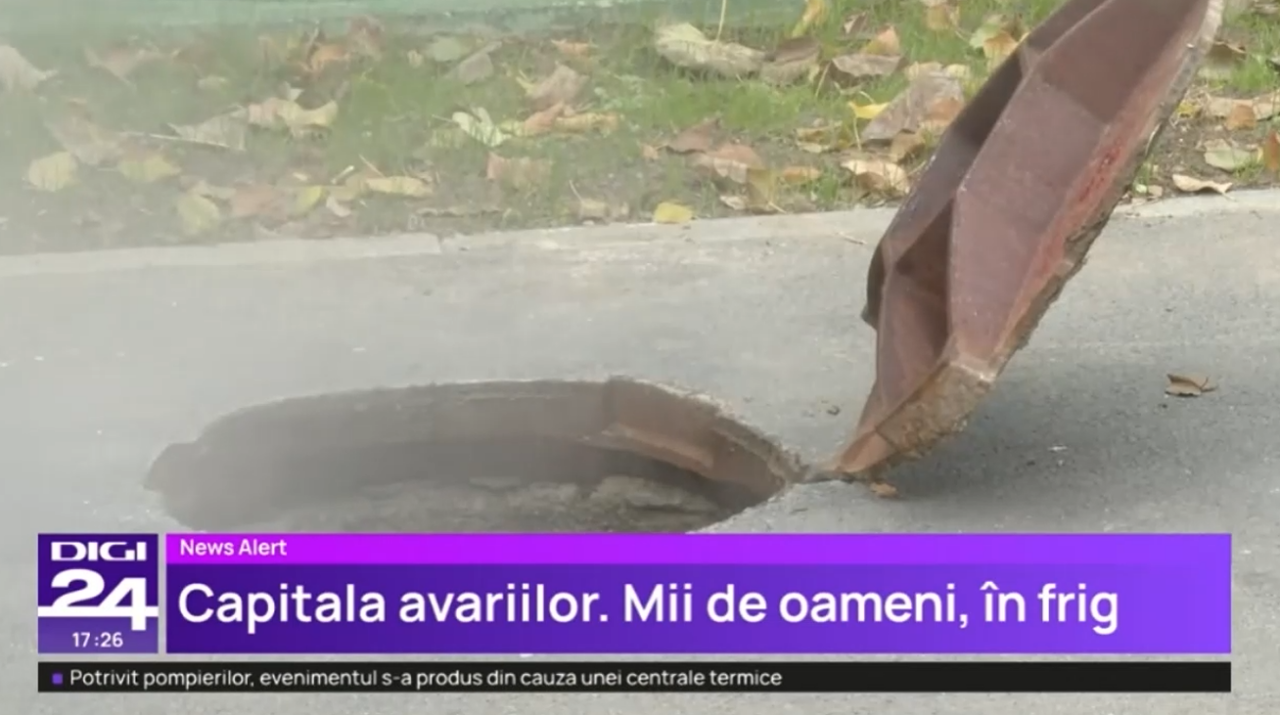 București, capitala AVARIILOR. Mii de români stau în frig
