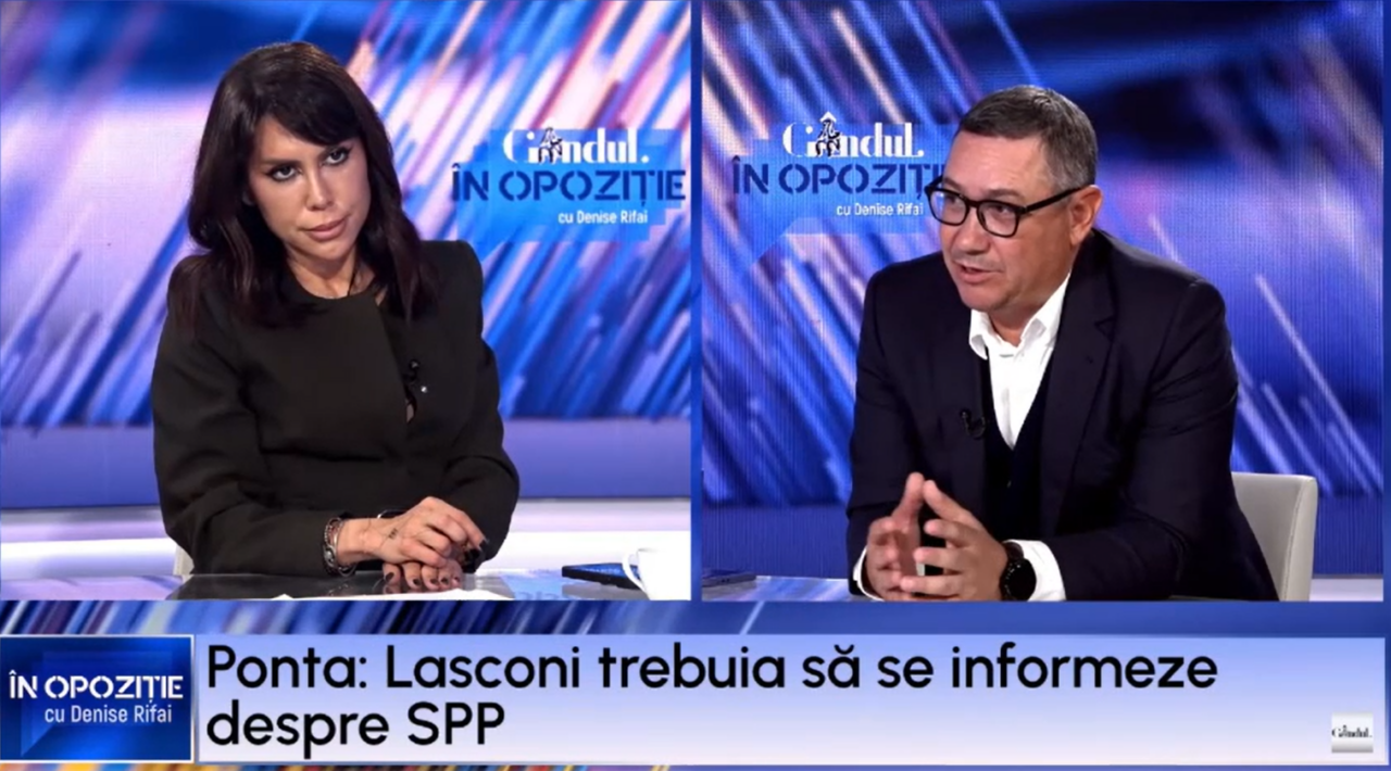Victor PONTA despre candidatura Elenei Lasconi la președinție: „Nu se poate să spui niște enormități legate de politică externă. O să fii o marionetă”