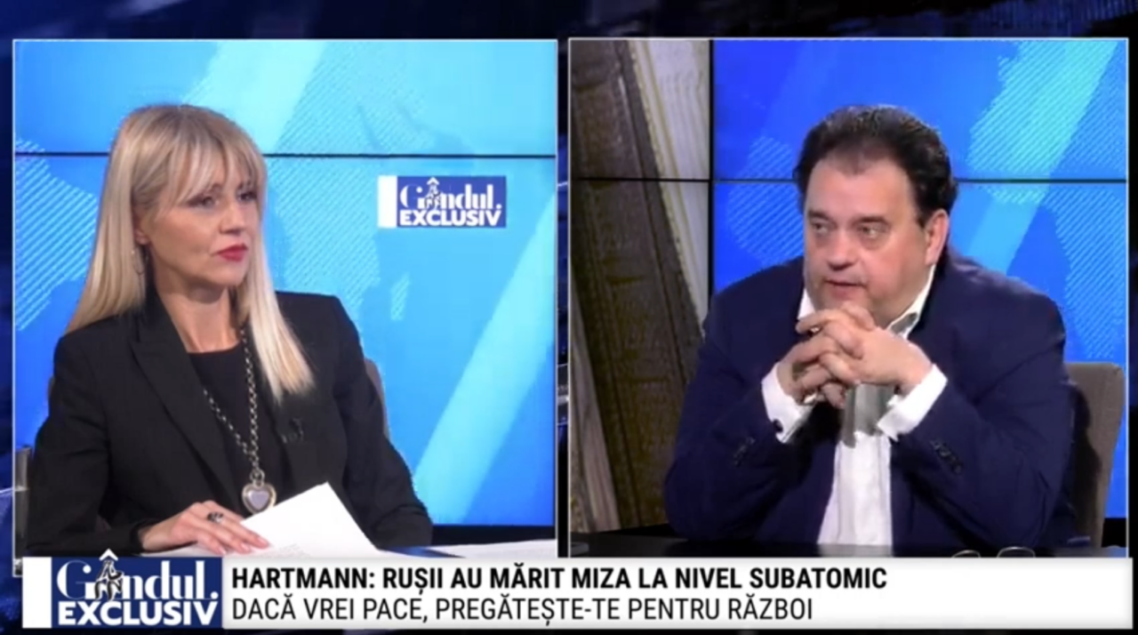 H.D. Hartmann: „Rușii au mărit MIZA până la subatomic. În două luni, lumea poate să dispară”